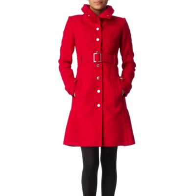 KAREN MILLEN Signature moleskin coat