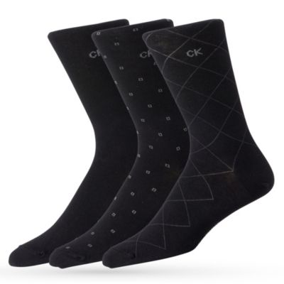 CALVIN KLEIN Three pack Geometric socks