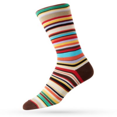 PAUL SMITH Multi-stripe long socks
