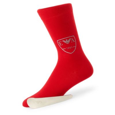 ARMANI Shield socks and shoehorn gift set