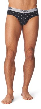 ARMANI Logo printed briefs