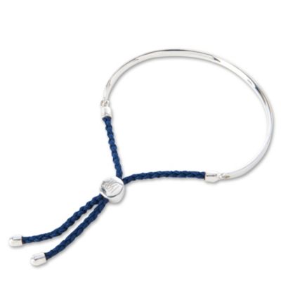 MONICA VINADER Navy for Courage Fiji bracelet