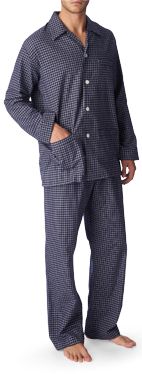 DEREK ROSE Brae broken&ndash;check pyjama set