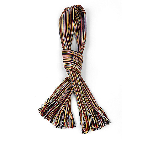 Merino stripe scarf