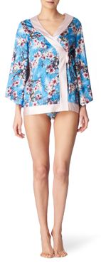 DIRTY PRETTY THINGS Blossom silk kimono