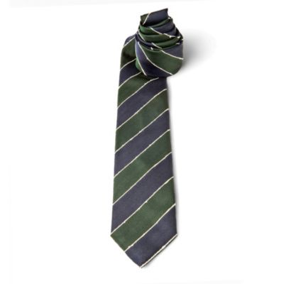 DRAKES Shantung stripe tie