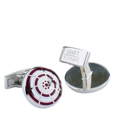 SMART TURNOUT Harvard cricket cufflinks