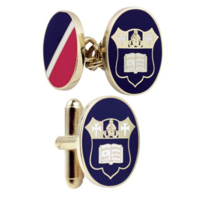 SMART TURNOUT Marlborough enamel cufflinks