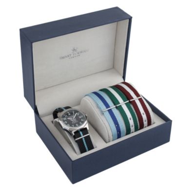 SMART TURNOUT Military Watch with four straps