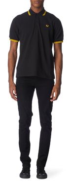 FRED PERRY Twin&ndash;tipped polo shirt