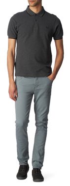 FRED PERRY Slim fit piqu&eacute; polo shirt