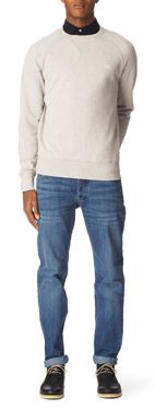 FRED PERRY Crew&ndash;neck sweatshirt