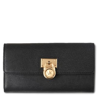 MICHAEL MICHAEL KORS Hamilton large wallet gold