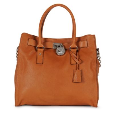 MICHAEL MICHAEL KORS Hamilton large silver chain tote