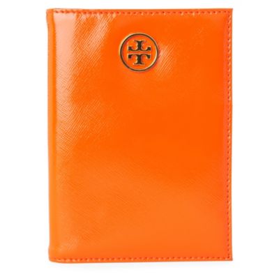 TORY BURCH Saffiano passport holder