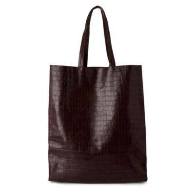 RACHAEL RUDDICK Croc-embossed tote