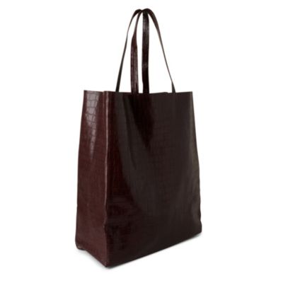 RACHAEL RUDDICK Croc-embossed tote