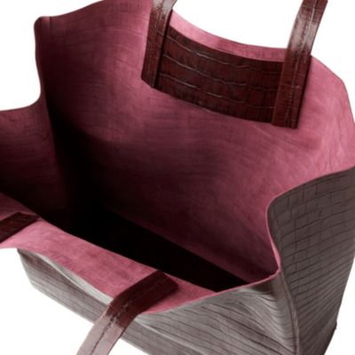 RACHAEL RUDDICK Croc-embossed tote