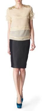 BY MALENE BIRGER Ansari embellished top