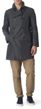 Stowaway trench coat
