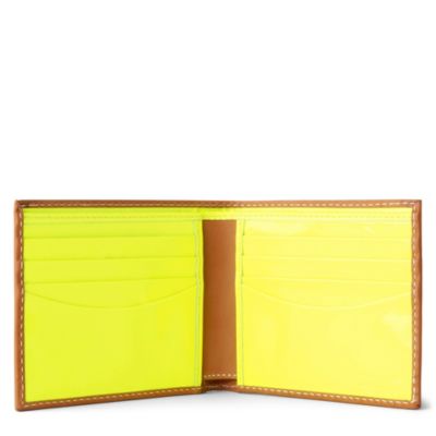 PAUL SMITH ACCESSORIES Fluorescent interior billfold wallet