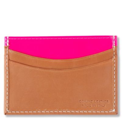 PAUL SMITH ACCESSORIES Fluorescent interior card case