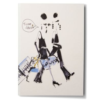 LANVIN Illustrated A5 notebook