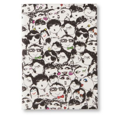 LANVIN Illustrated A6 notebook