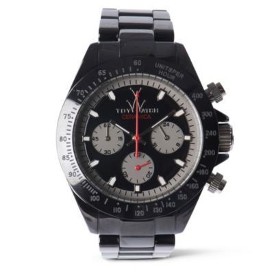 TOYWATCH CM04BK Ceramica chronograph watch