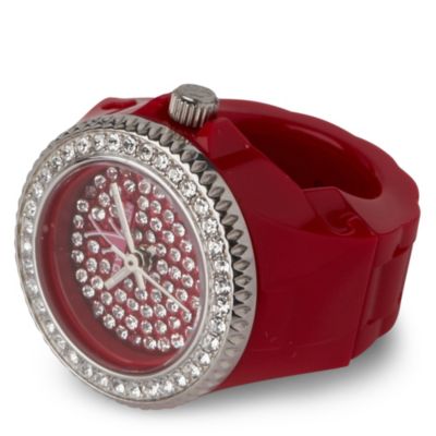 TOYWATCH TR04RD Toyring pav&eacute; ring watch