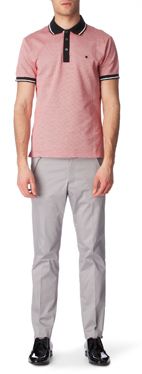 MOSCHINO Checked polo shirt