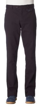 OLIVER SPENCER Twill fishtail trousers