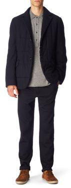 ASPESI Quilted wool jacket
