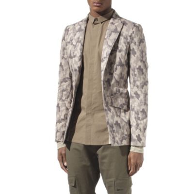 Unconditional Camouflage cutaway jacket