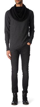 UNCONDITIONAL Cape knitted jumper
