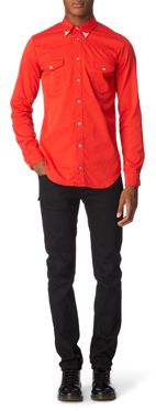 MCQ ALEXANDER MCQUEEN Cowboy single cuff shirt