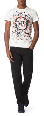 MCQ ALEXANDER MCQUEEN Splatter print t&ndash;shirt
