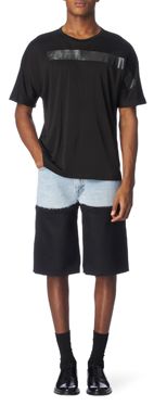 SHAUN SAMSON Silk jersey t&ndash;shirt