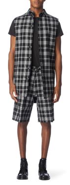 ALEX MATTSSON Vato sleeveless overshirt