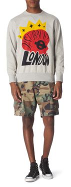 DISTURBING LONDON Disturbing London X MHI Abstract sweatshirt