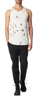 ANN DEMEULEMEESTER Printed vest
