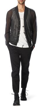 ANN DEMEULEMEESTER Sheer cardigan