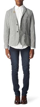 A.P.C. Stripe blazer