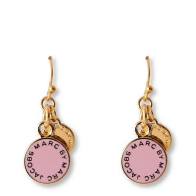 MARC BY MARC JACOBS Enamel disc earrings