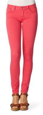 PAIGE DENIM Verdugo skinny coloured jeans