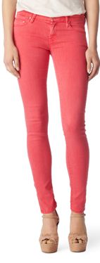 MOTHER The Looker skinny coloured jeans