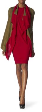 ALEXANDER MCQUEEN Draped cardigan