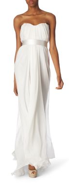 ALEXANDER MCQUEEN Bustier gown