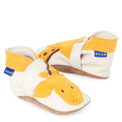 INCH BLUE Giraffe booties 0-12 months
