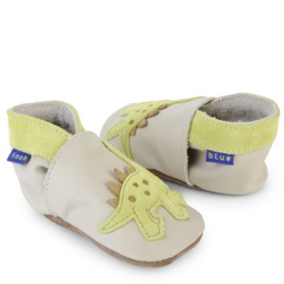 INCH BLUE Dinosaur booties 0-18 months
